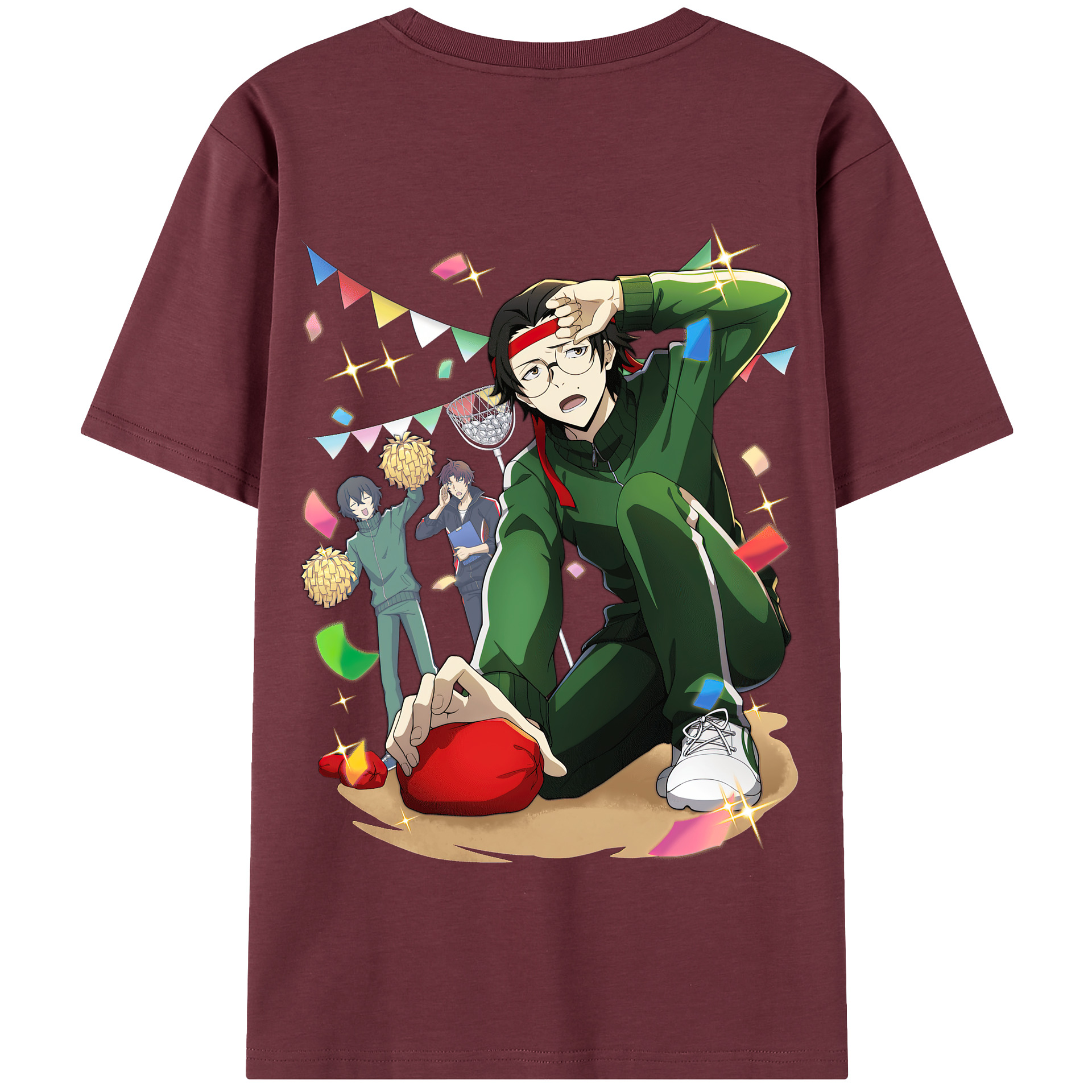 （画像用） 文豪ストレイドッグス Bungo Stray Dogs 綿100％半袖Tシャツ（背面プリント）